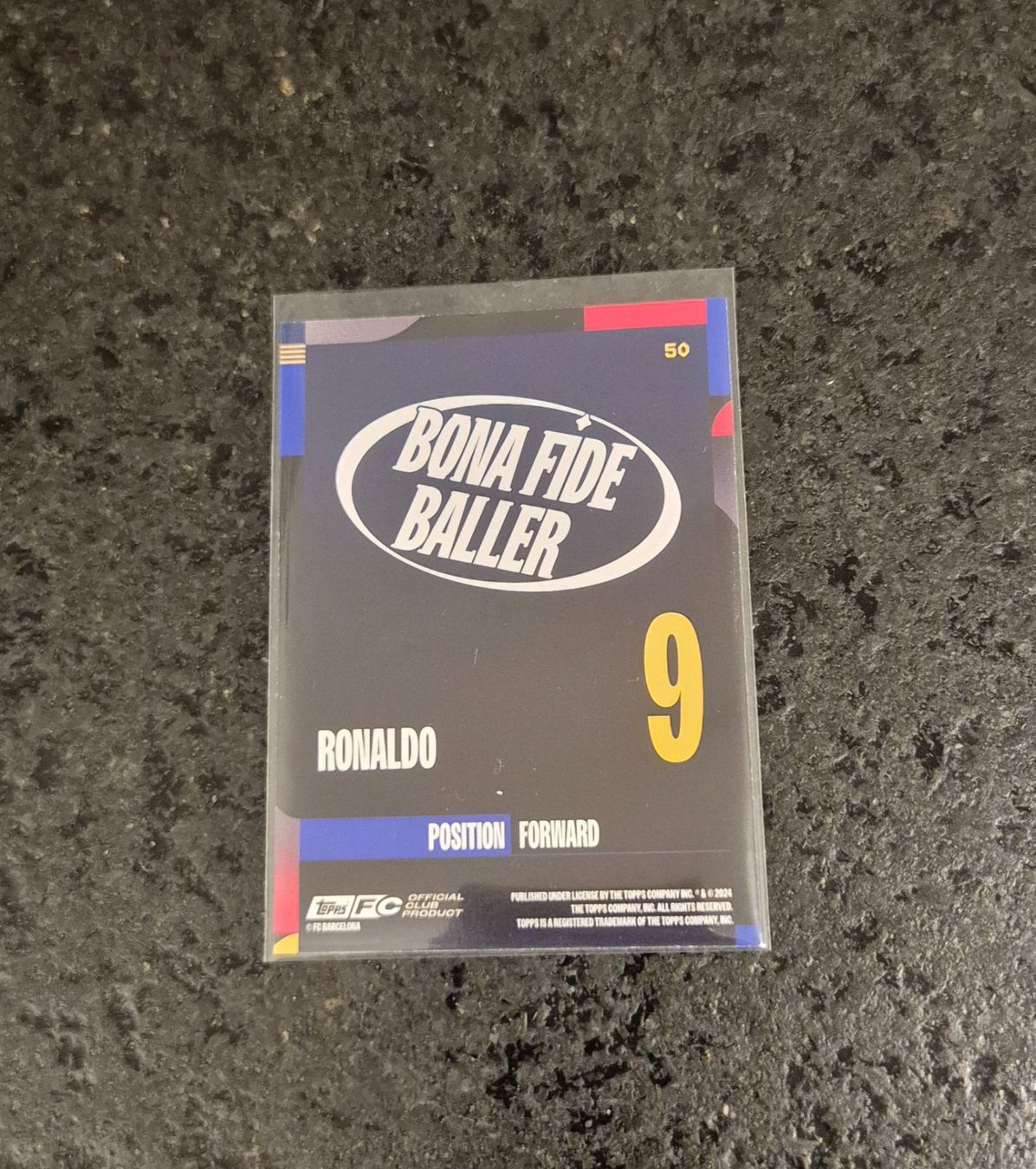 Topps Carte collezionabili: Ronaldo R9 - Barcelona - Topps – Nuovo (secondo la descrizione) da Burg AG venduto da Danoe 1