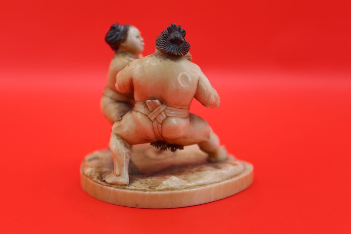 Statuette: Rare Okimono Sumo – Usato da Fiez venduto da Kirafinds 2
