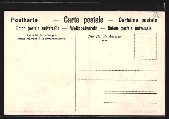 Cartoline postali: AK Gstaad, Blick zum Bahnhof, Eisenbahn – Usato da Berlin venduto da bartko-reher 1