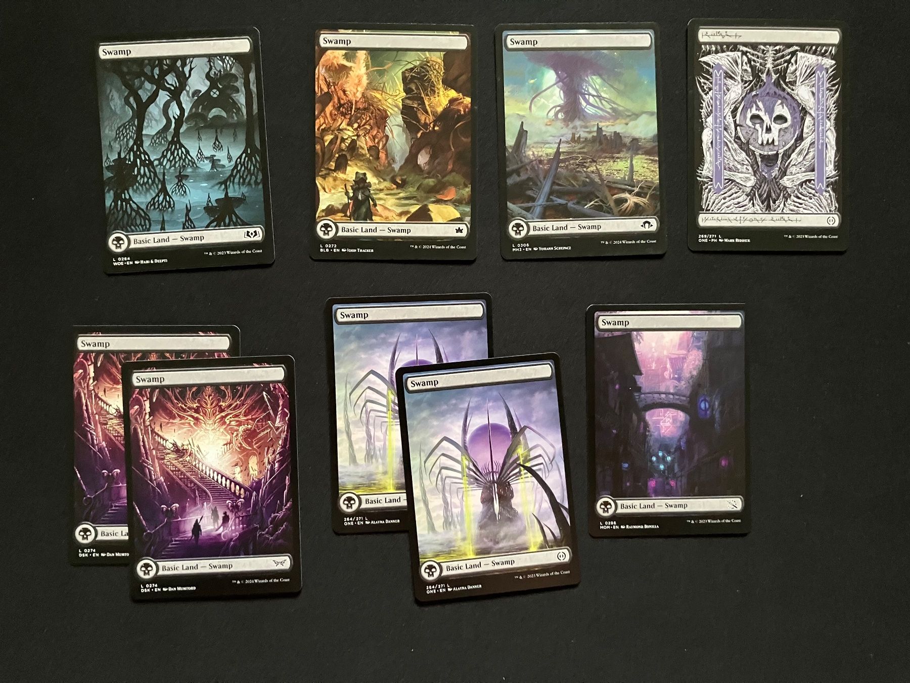 Cartoline: Full art + foil lands Magic the gathering – Usato da luzern venduto da rammdave 2