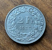 2 Franken 1955 Silber
