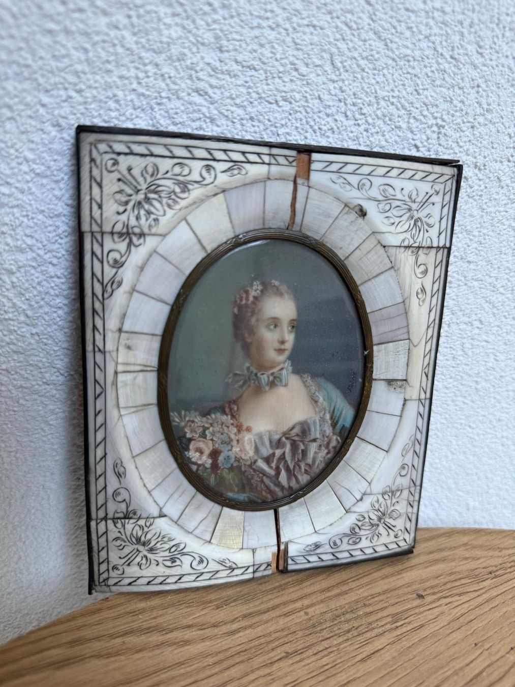 Tableaux: Antik Portrait Signé  – D'occasion à Versoix par