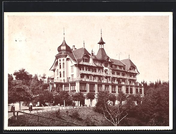 Cartoline postali: AK Bern, Hotel Gurtenkulm, 1923 – Usato da Berlin venduto da bartko-reher