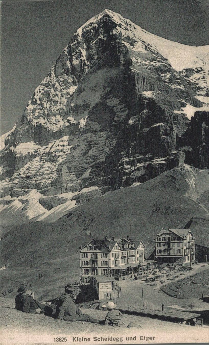 Cartoline postali: Postkarte Kleine Scheidegg Eiger – Usato da Oberkirch LU venduto da sa_kr