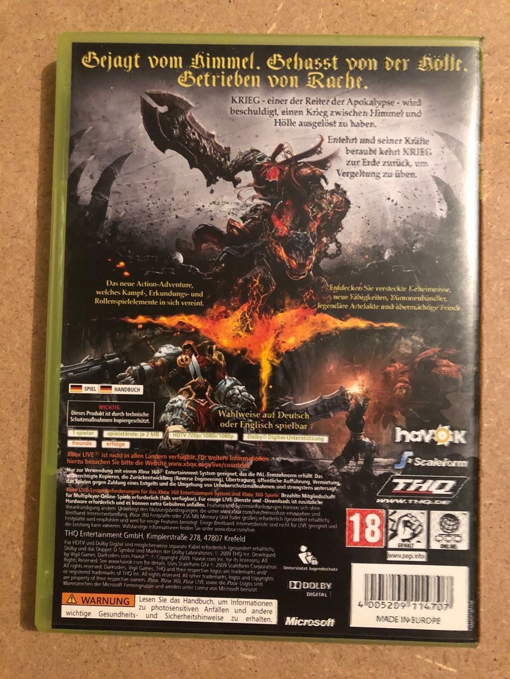 Giochi: Darksiders für Xbox 360 – Usato da Kestenholz venduto da Mad18 1