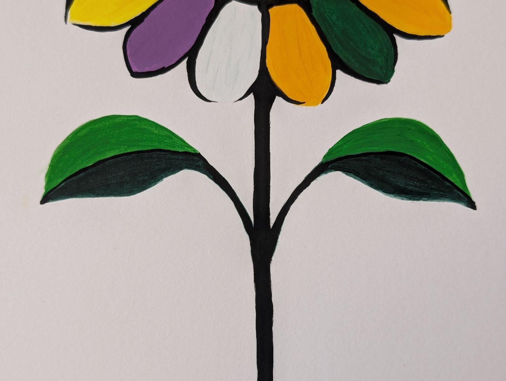 Dipinti: Original Gemälde Moderne Sonnenblume – Nuovo e nell'imballaggio originale da Winterthur venduto da LaVieColor 9