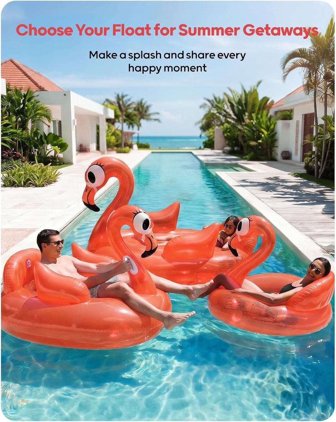 Bouées: Aufblasbarer Flamingo Pool Float Schwimmtier – Neuf avec emballage d'origine à Suhr par SchnapperCH 4