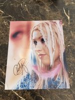 Christina Aguilera Foto mit Unterschrift Echtheitszertifikat