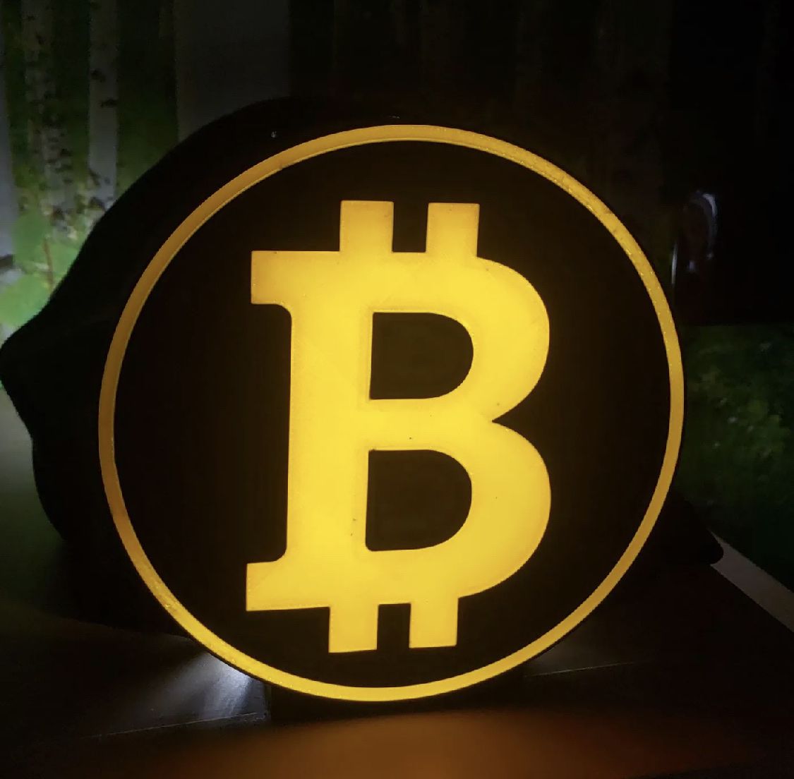 Tutte le decorazioni: Décoration Bitcoin LED – Nuovo (secondo la descrizione) da Noville venduto da Berlusconi55