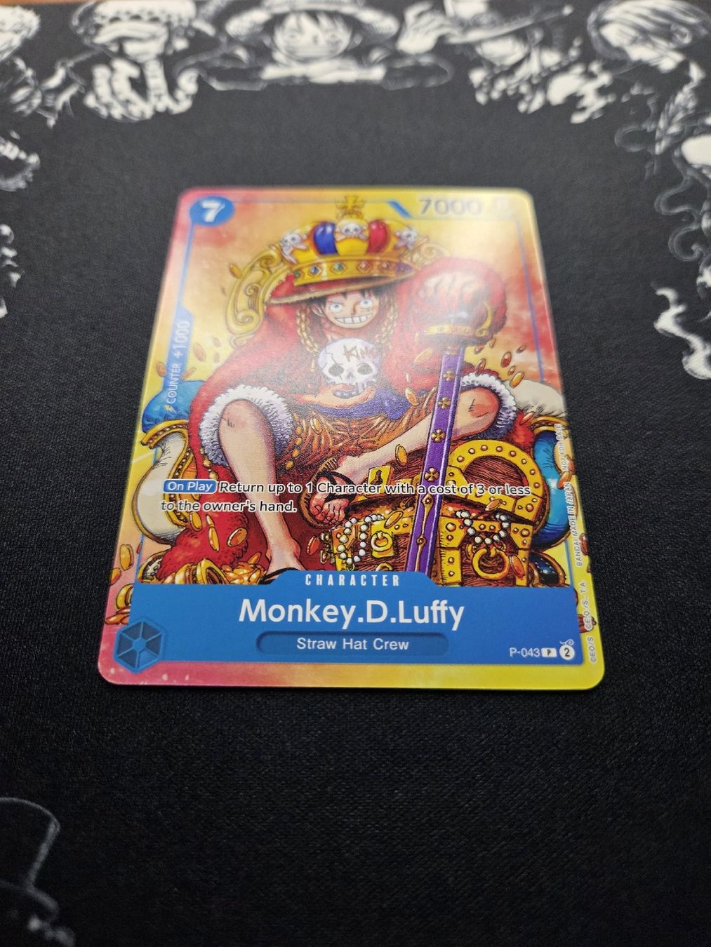 Bandai Sammelbilder & Trading cards: One Piece TCG Monkey D. Luffy P-043 Convention Promo  – Gebraucht aus Ipsach von Schlatterp 1