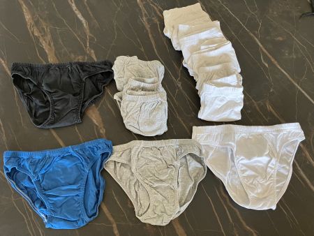 Lot de 14 culottes homme en coton