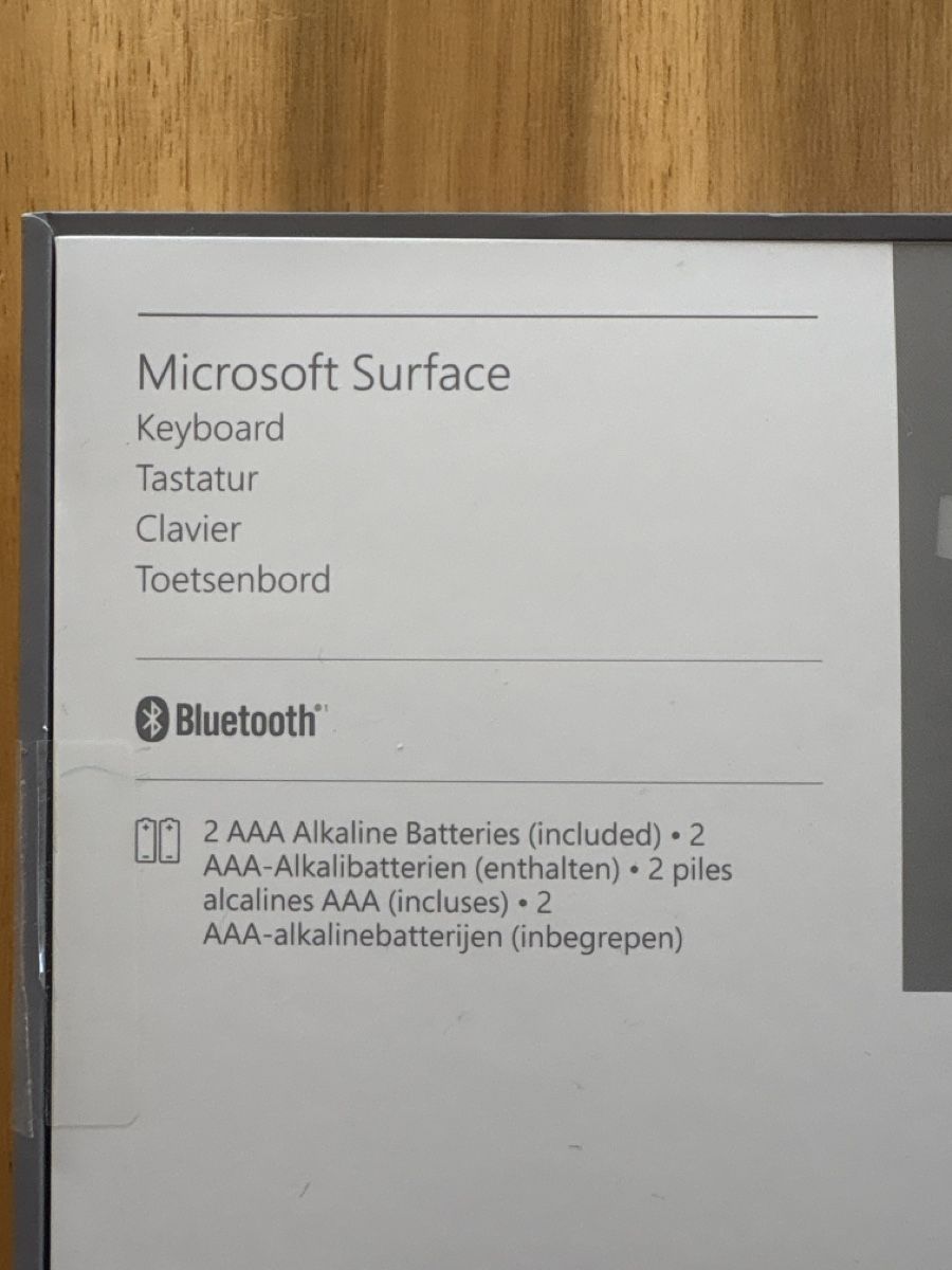 Microsoft Tastaturen: Microsoft Surface Keyboard QWERTZ – Gebraucht aus Zollikon von Cardoso72 2