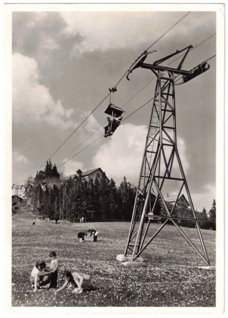 Ansichtskarten: Weissenstein - Sessellift – Gebraucht aus Binningen von Mountainrider