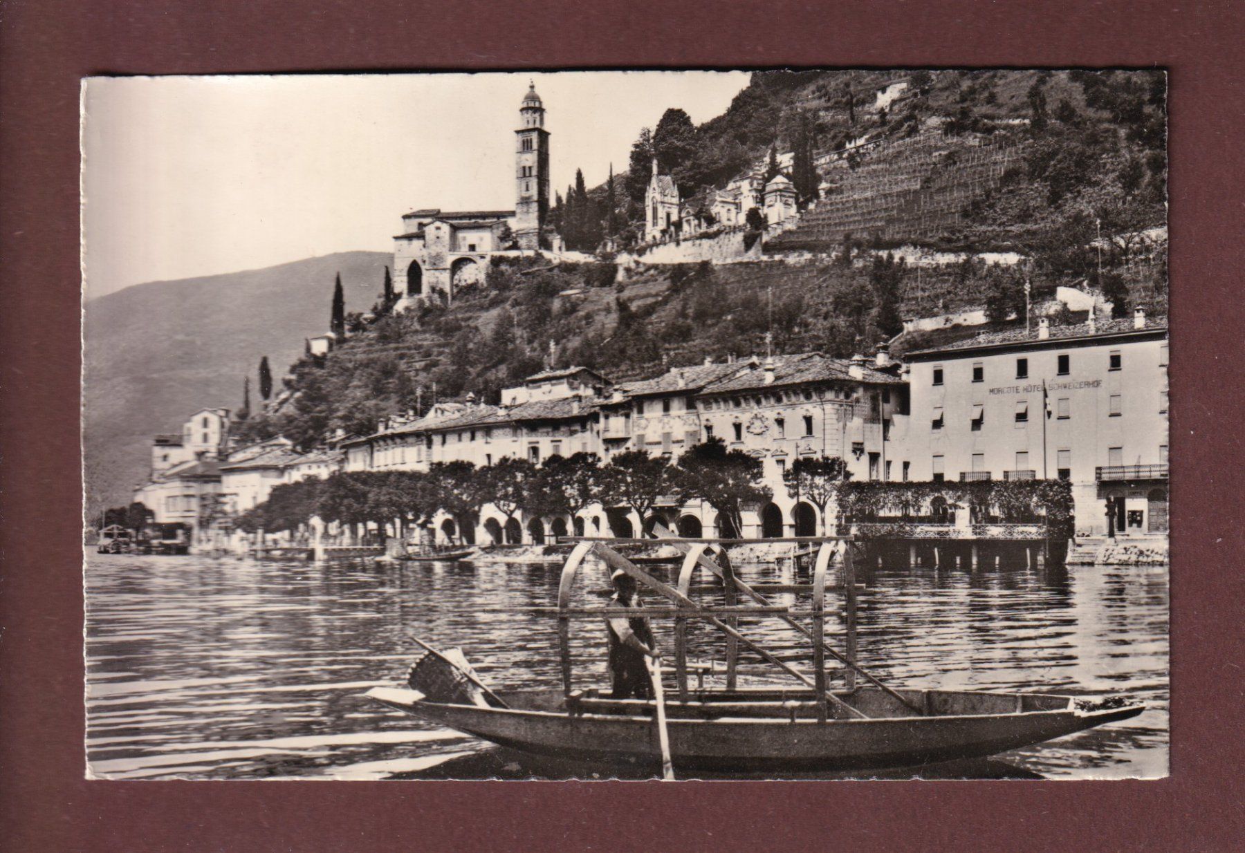 Cartoline postali: MORCOTE - 1960 – Usato da Pully venduto da nicecards-shop