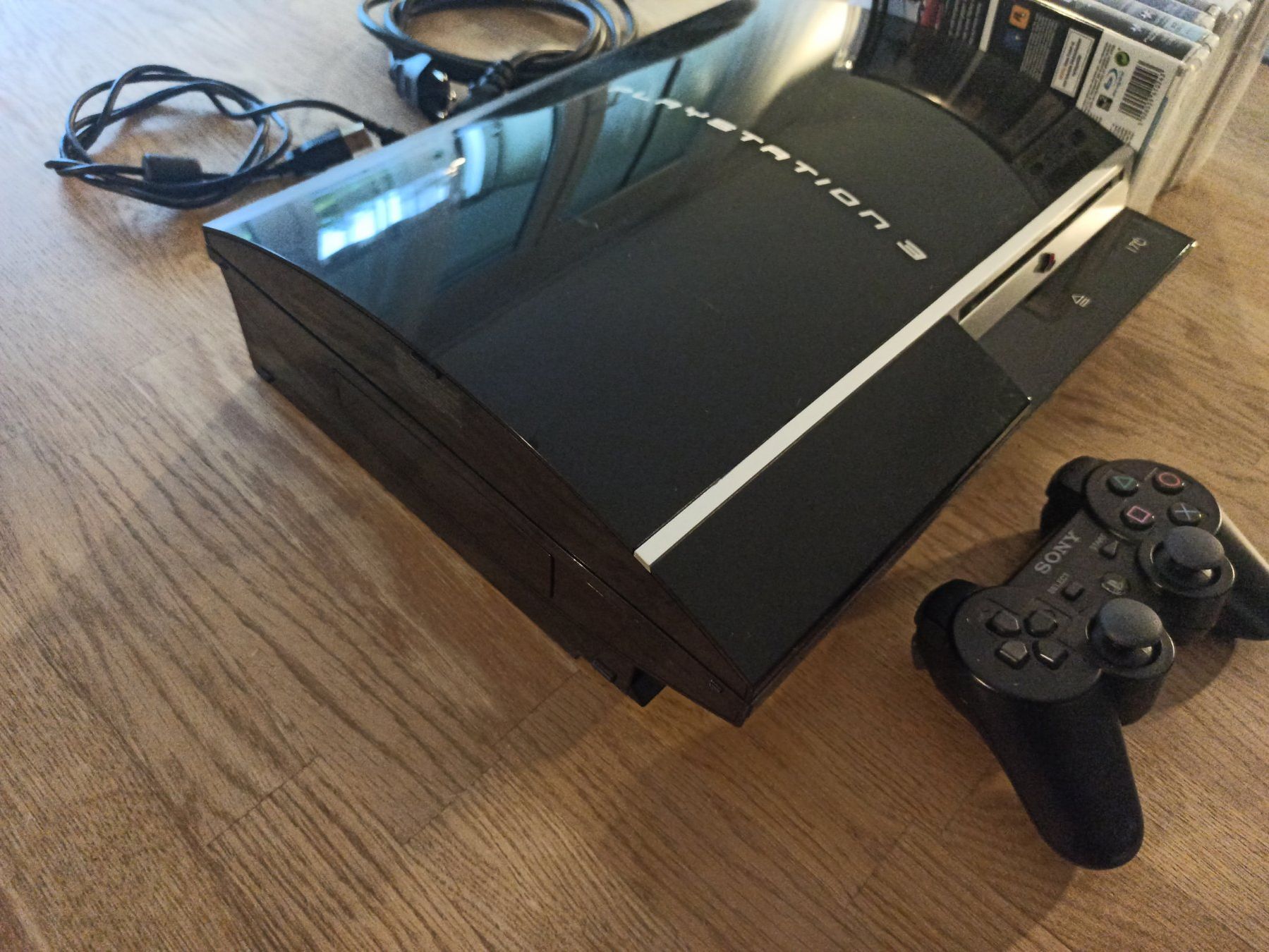 Sony Console: Firmware 4.80 PS3 FAT 80GB CECHL04 + Controller + 11Spiele – Usato da Oberweningen venduto da mar_87mx 3