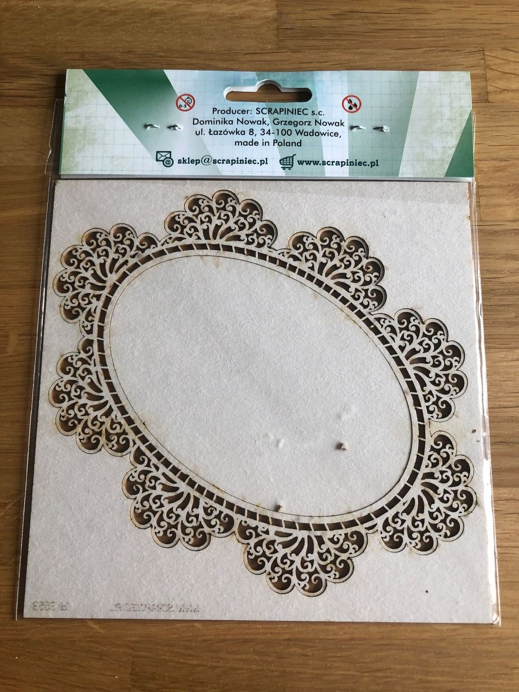 Bastelsets: Chipboard "Dekorahmen" - P – Neu (gemäss Beschreibung) aus Neukirch (Egnach) von muolen 1