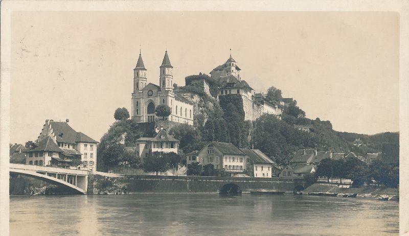 Cartoline postali: Aarburg + 1925 – Usato da Emmenbrücke venduto da teestube