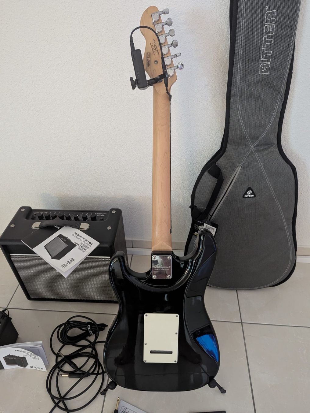 Strumenti musicali: E-Gitarre Blade Texas TM komplettes Set – Nuovo (secondo la descrizione) da Gersau venduto da Didi_62 1