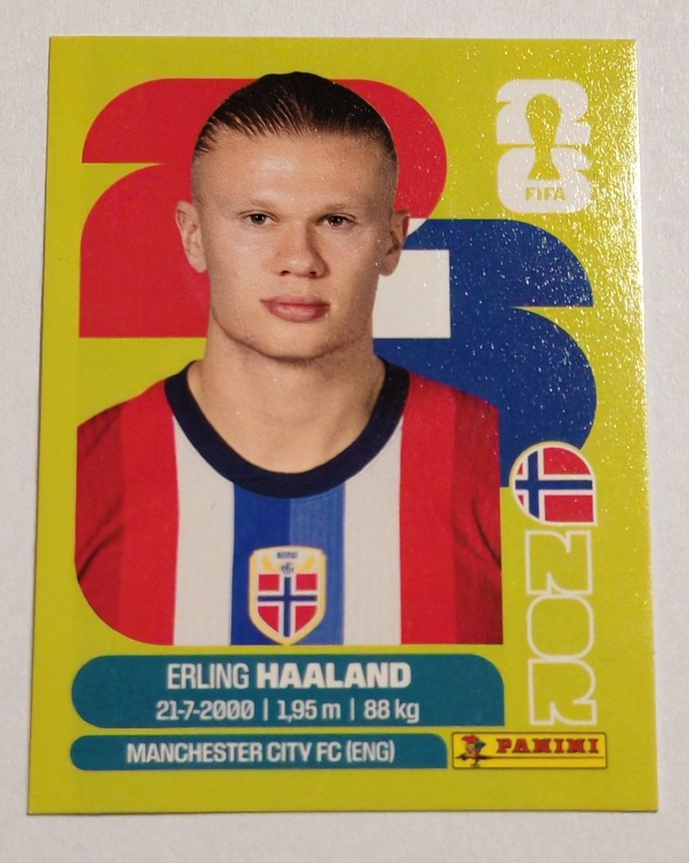 Panini Sammelbilder & Trading cards: Erling Haaland - NOR 15 – Neu (gemäss Beschreibung) aus Rietheim von Squaley