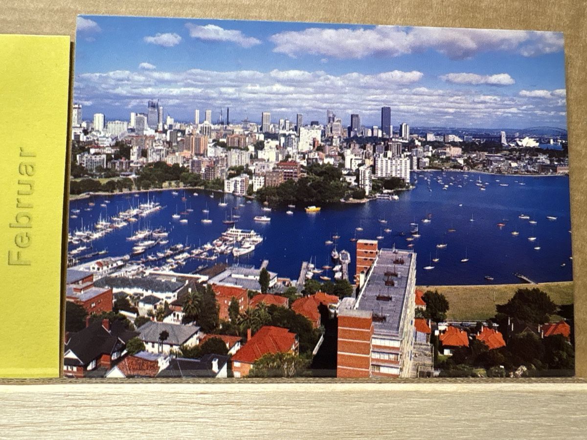 Cartoline postali: AK von Skyline Sydney – Usato da Rümlang venduto da Kartenpost1