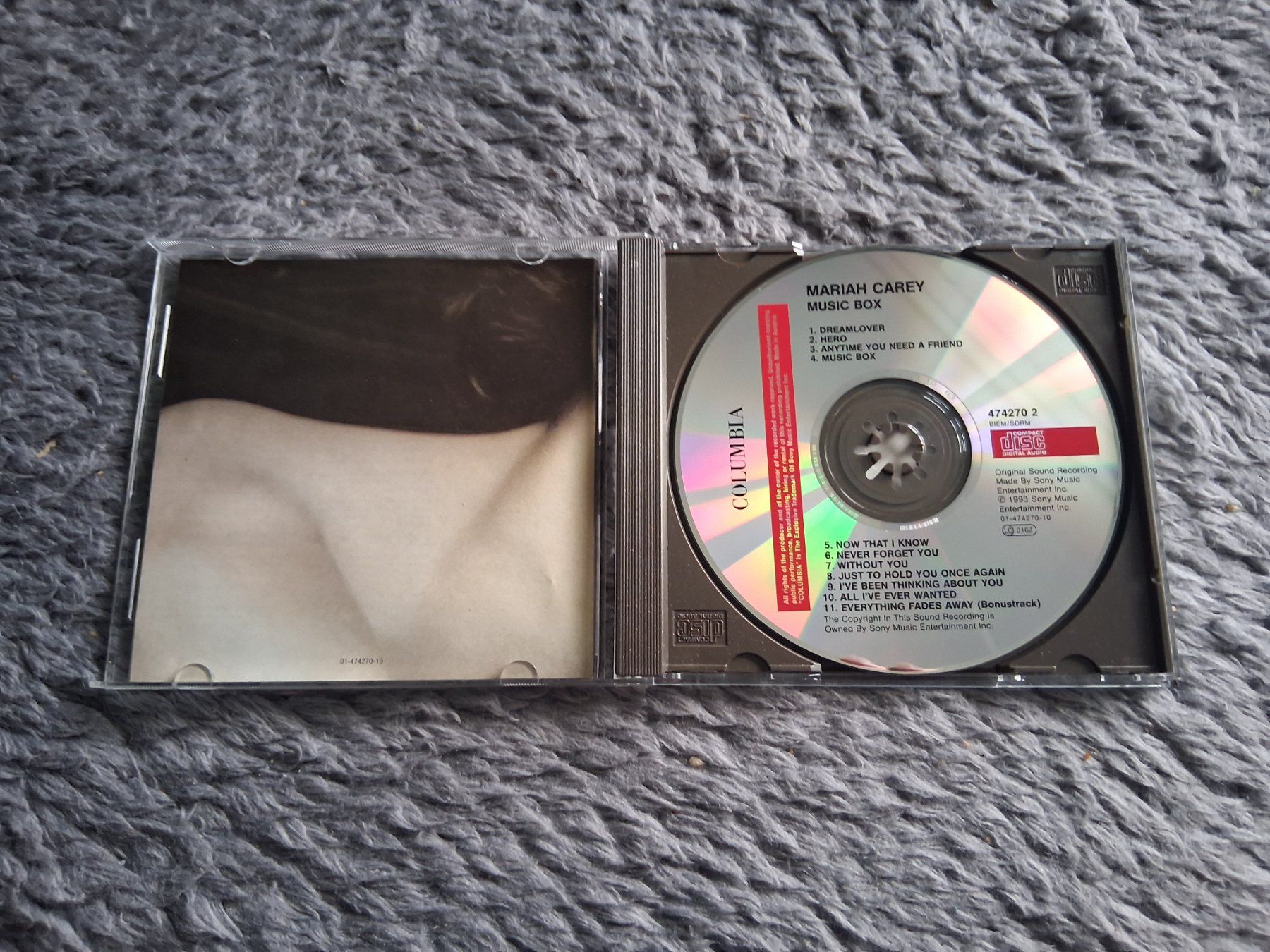 CD: MARIAH CAREY      MUSIC BOX     CD – Usato da Wetzikon ZH venduto da Ramones01 2