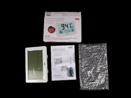 ADE - XL-Funkuhr, Dual-Alarm + Thermo-/Hygrometer