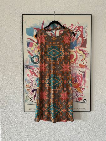 Silk dress, open back by Matthew Williamson UK8