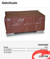 neue Abdeckhaube für paletten gitterboxen statt 121.-/stk