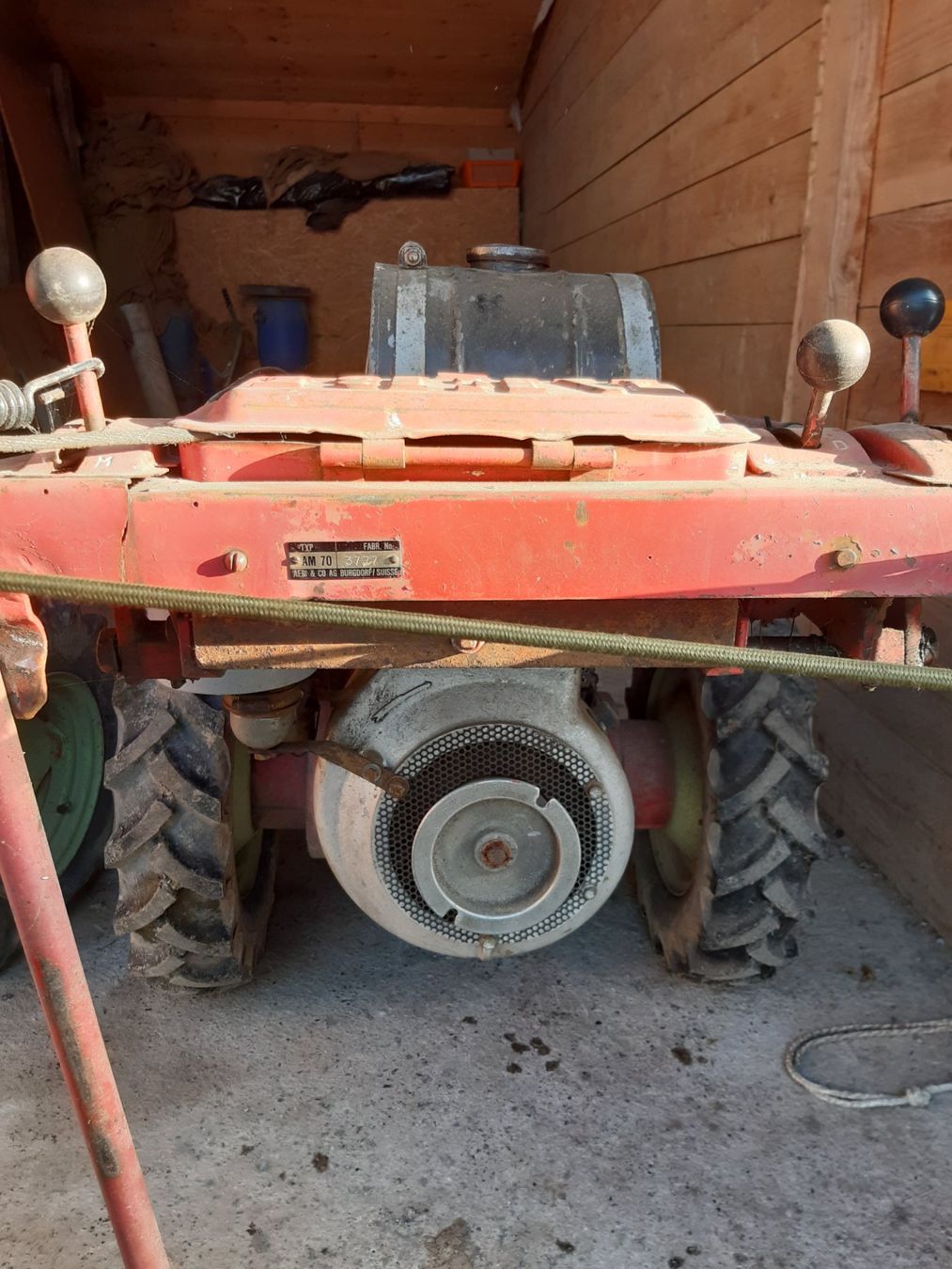 Aebi Alle Maschinen: Motormäher Aebi AM 70 – Gebraucht aus Utzigen von Mabu14 4
