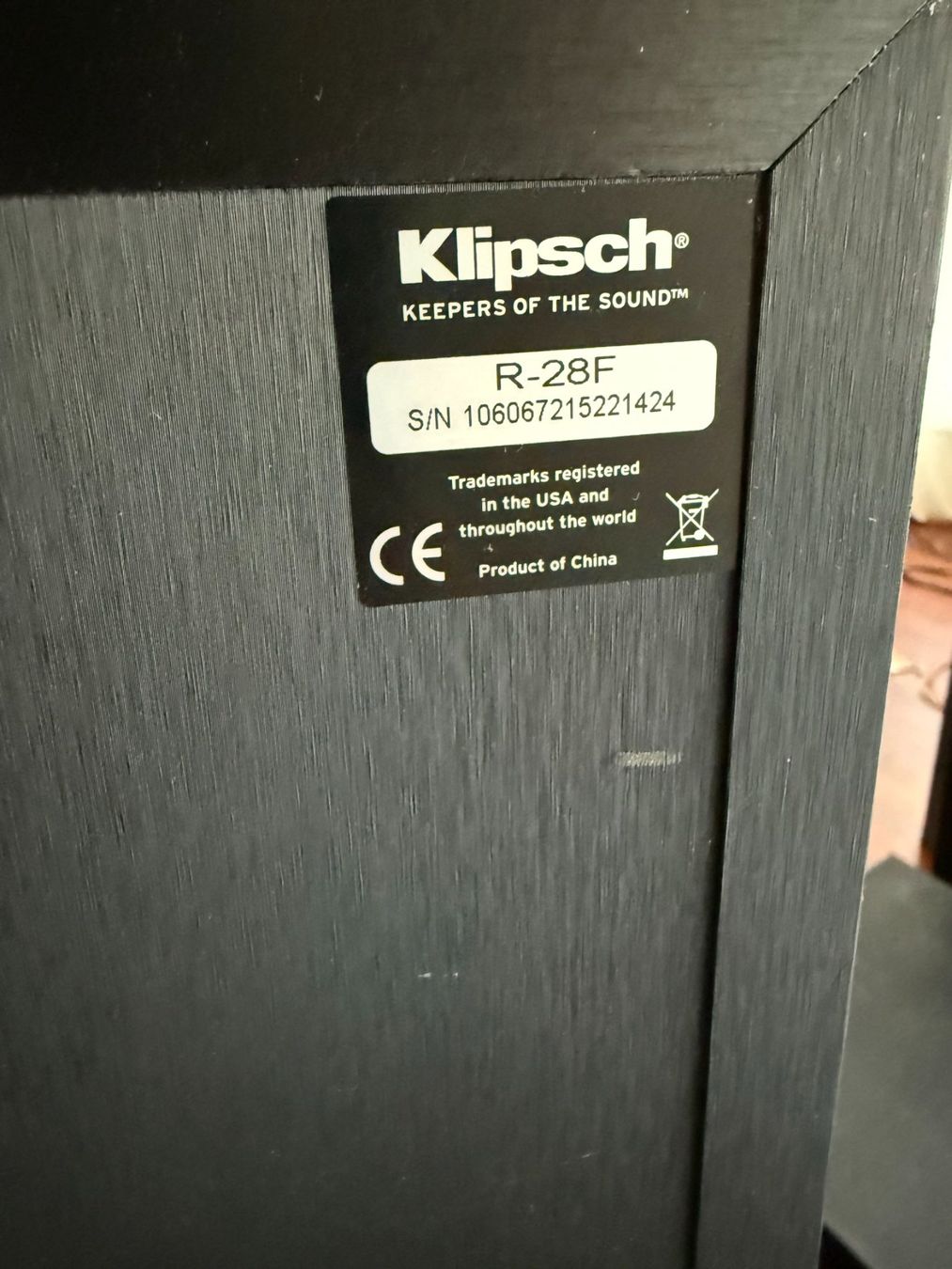 Klipsch Lautsprecher: Klipsch R-28F + caisson Klipsch R-12SW – Pack – Gebraucht aus Neuchâtel von miVerde 5
