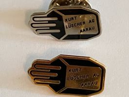 2 Pin Kurt Lüscher AG Aarau Elektro