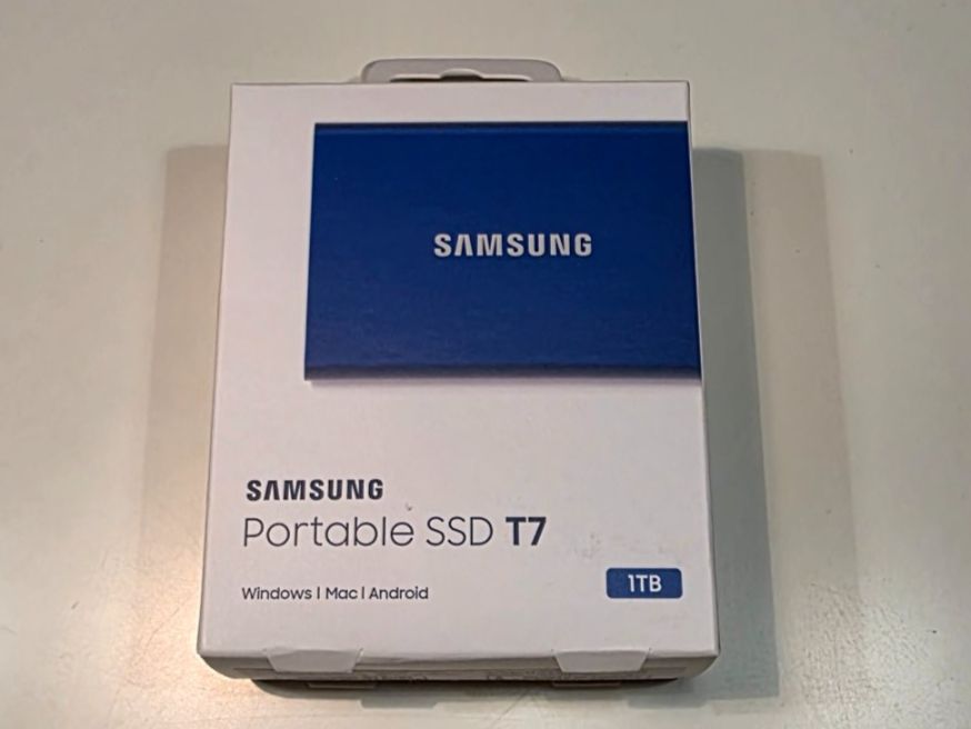 Samsung Dischi rigidi: SAMSUNG Portable SSD T7, 1TB – Nuovo e nell'imballaggio originale da Münsingen venduto da Shoppinghunter91 1
