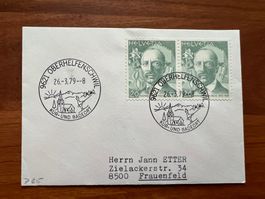 Oberhelfenschwil Erstag Werbestempel Kleinbrief  (M297)