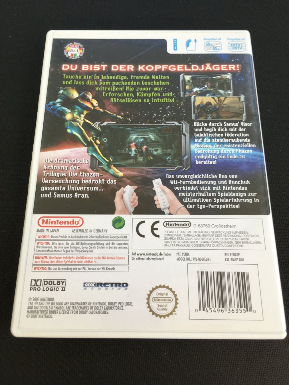 Nintendo Giochi: Metroid Prime 3 Corruption - Nintendo Wii – Usato da St.Gallen venduto da Punktchen01 1