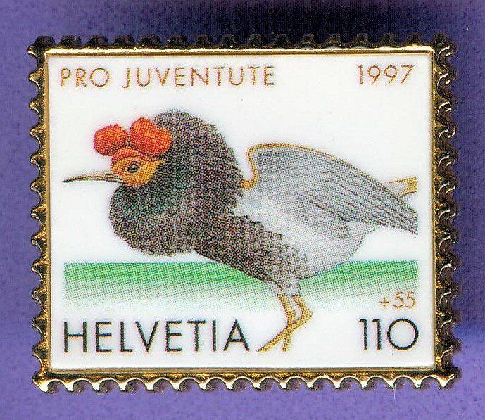 Plaketten & Abzeichen: PTT  Pro Juventute 1997  110 Rappen – Gebraucht aus Winterthur von Sammleroase