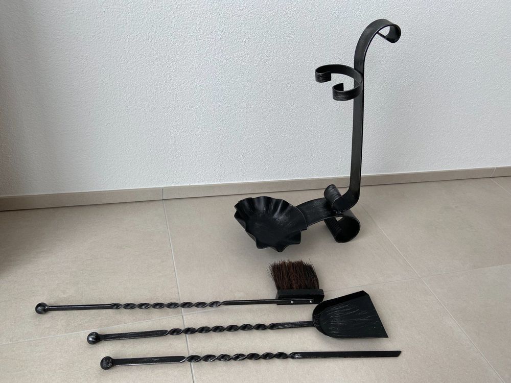 Kamingarnitur Kaminbesteck Lienbacher 3-teilig Schmiedeeisen | Kaufen