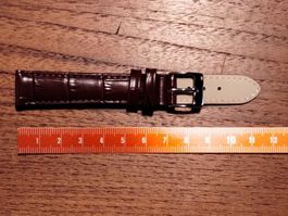 16mm Bracelet de montre en cuir