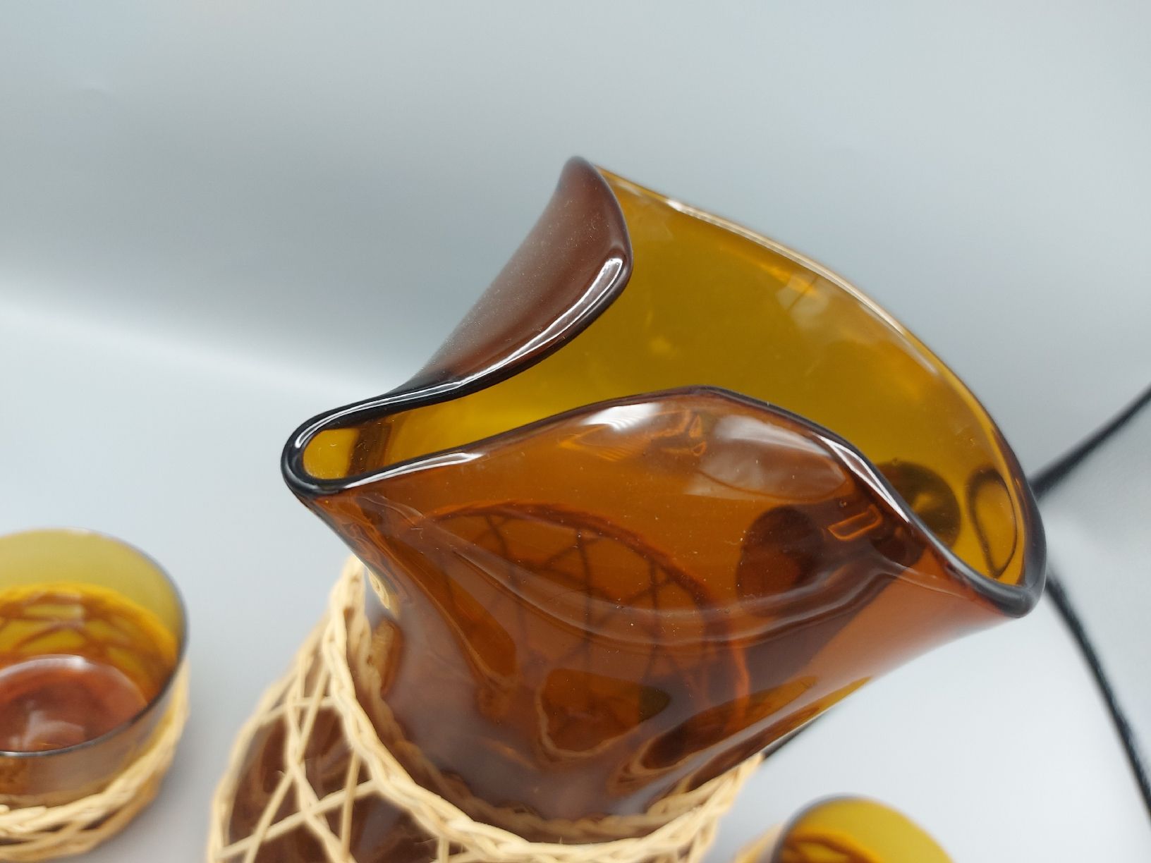 Geschirrsets: Vintage Saftset aus Glas – Neu (gemäss Beschreibung) aus Ostermundigen von son_vd9k 2