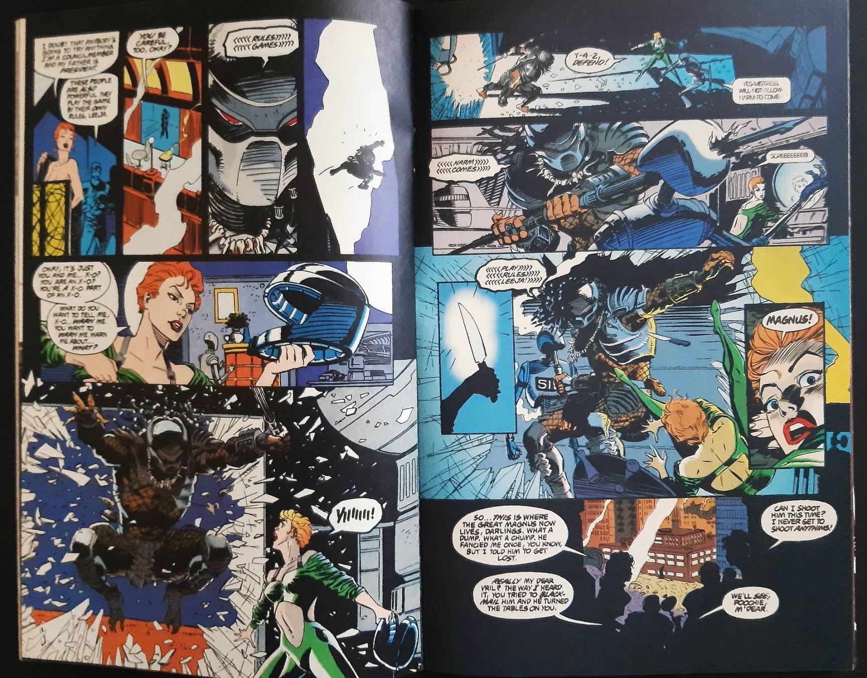 Fumetti: PREDATOR VS MAGNUS ROBOT FIGHTER 1-2 COMPLETE SERIE DH 1992 – Usato da Lugano venduto da YouWantUS 3