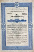Commission für Verkehrsanlagen in Wien - 1897 (2.Em.)