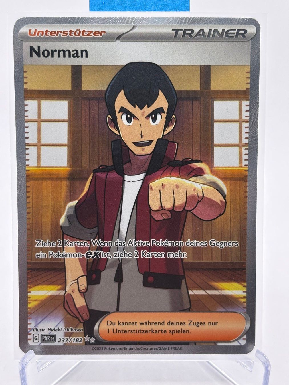 Pokémon Carte collezionabili: Paradoxrift - Norman  (PAR 237) - DE – Nuovo (secondo la descrizione) da Allschwil venduto da Bullach