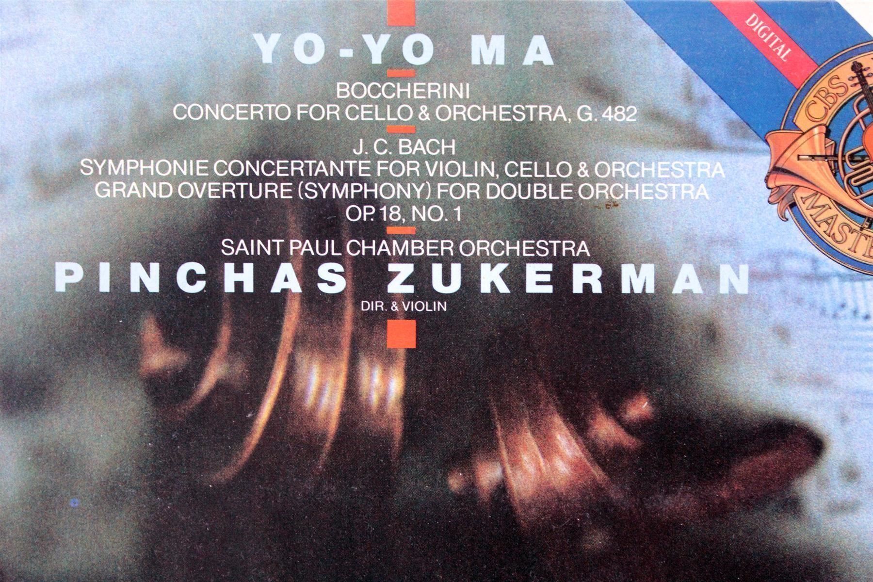 CDs: YO-YO MA: Boccherini und Bach – Gebraucht aus Bern von kultiges 1