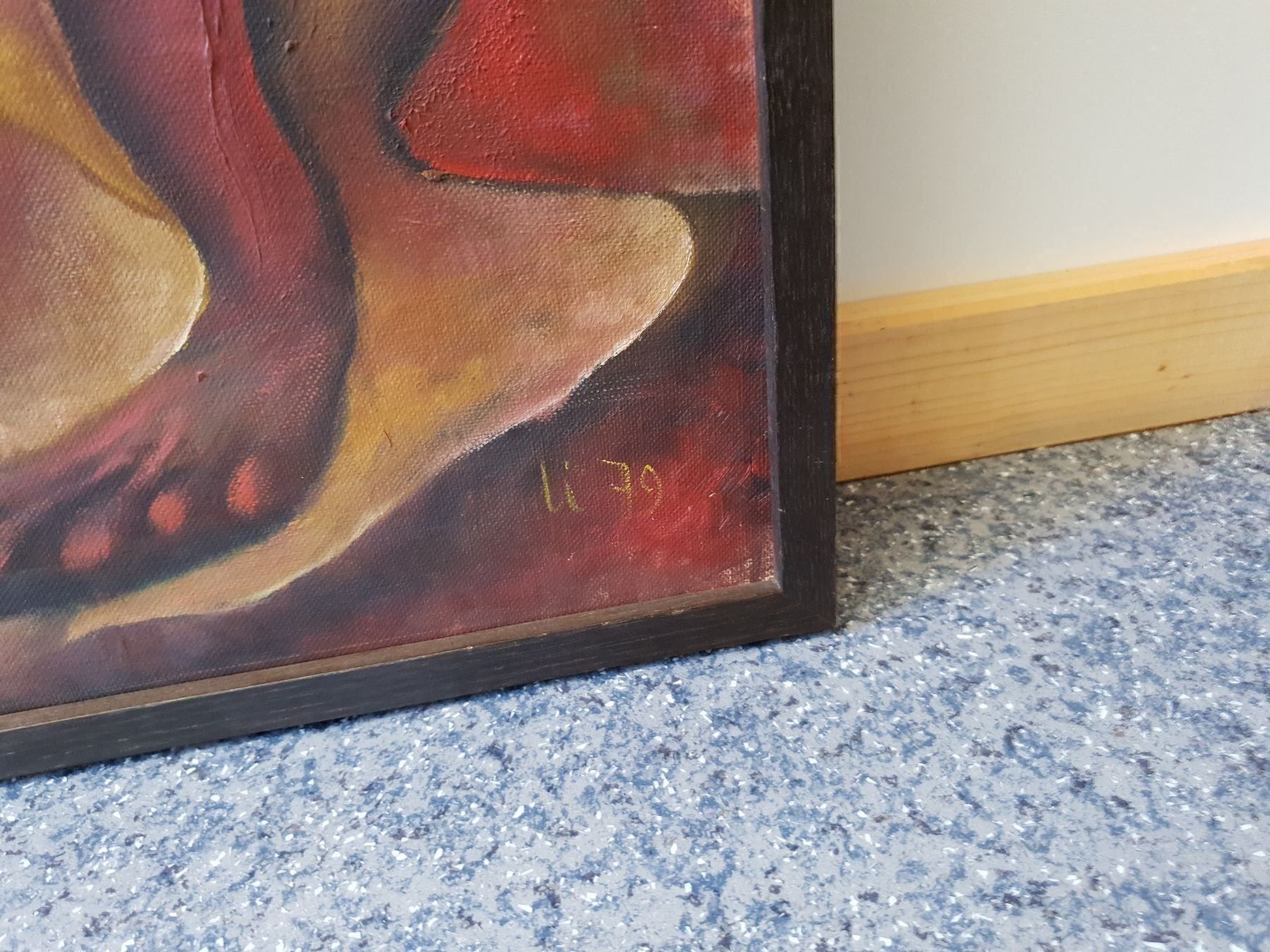Dipinti: Toile originale Iris LINSI 1938-2018 – Usato da Sierre venduto da ririgigi 1