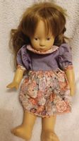 Spielpuppe Götz 40 cm mit Kleid gebraucht guter Zustand