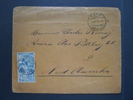 1900 UPU Brief mit Nr. 79B von Bern nach Pittsburg USA