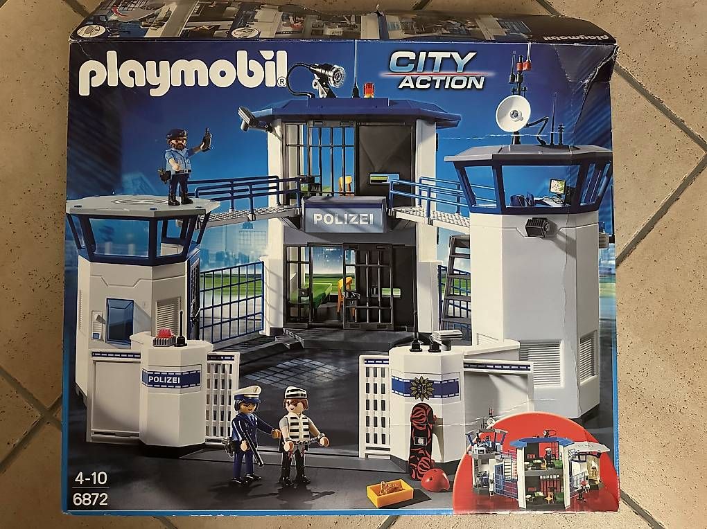Jouets: Playmobil Set 6872 Polizeistation – D'occasion à Birmenstorf AG par joker_12