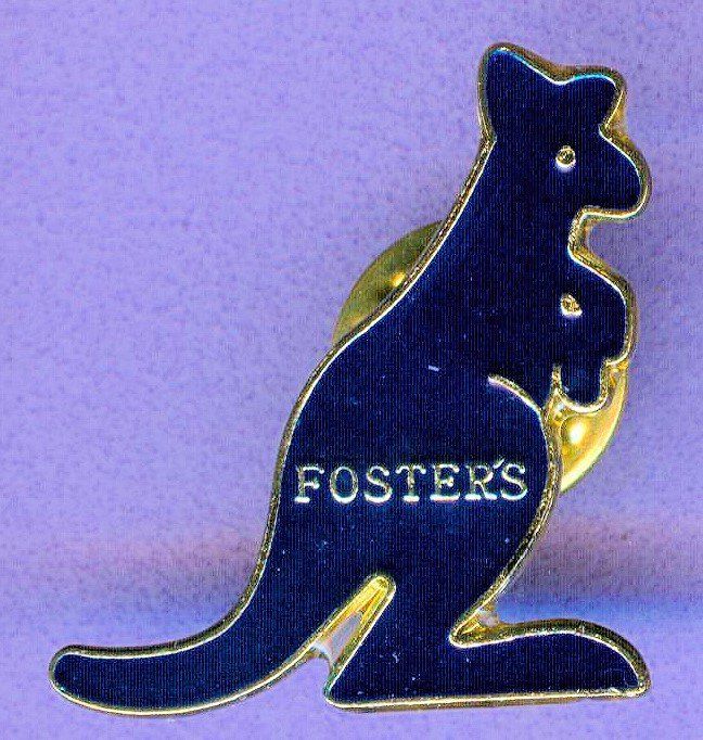 Plaketten & Abzeichen: FOSTER'S  Bier – Gebraucht aus Winterthur von Sammleroase
