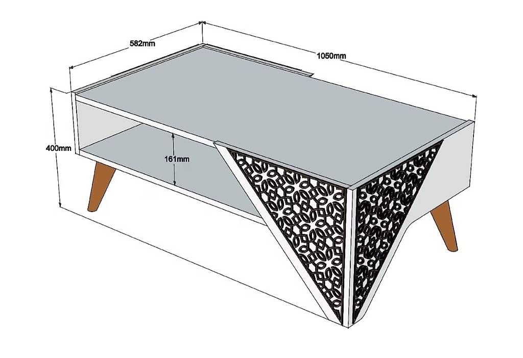 Tavoli: Table basse salon – Usato da Sembrancher venduto da Oupoup 1