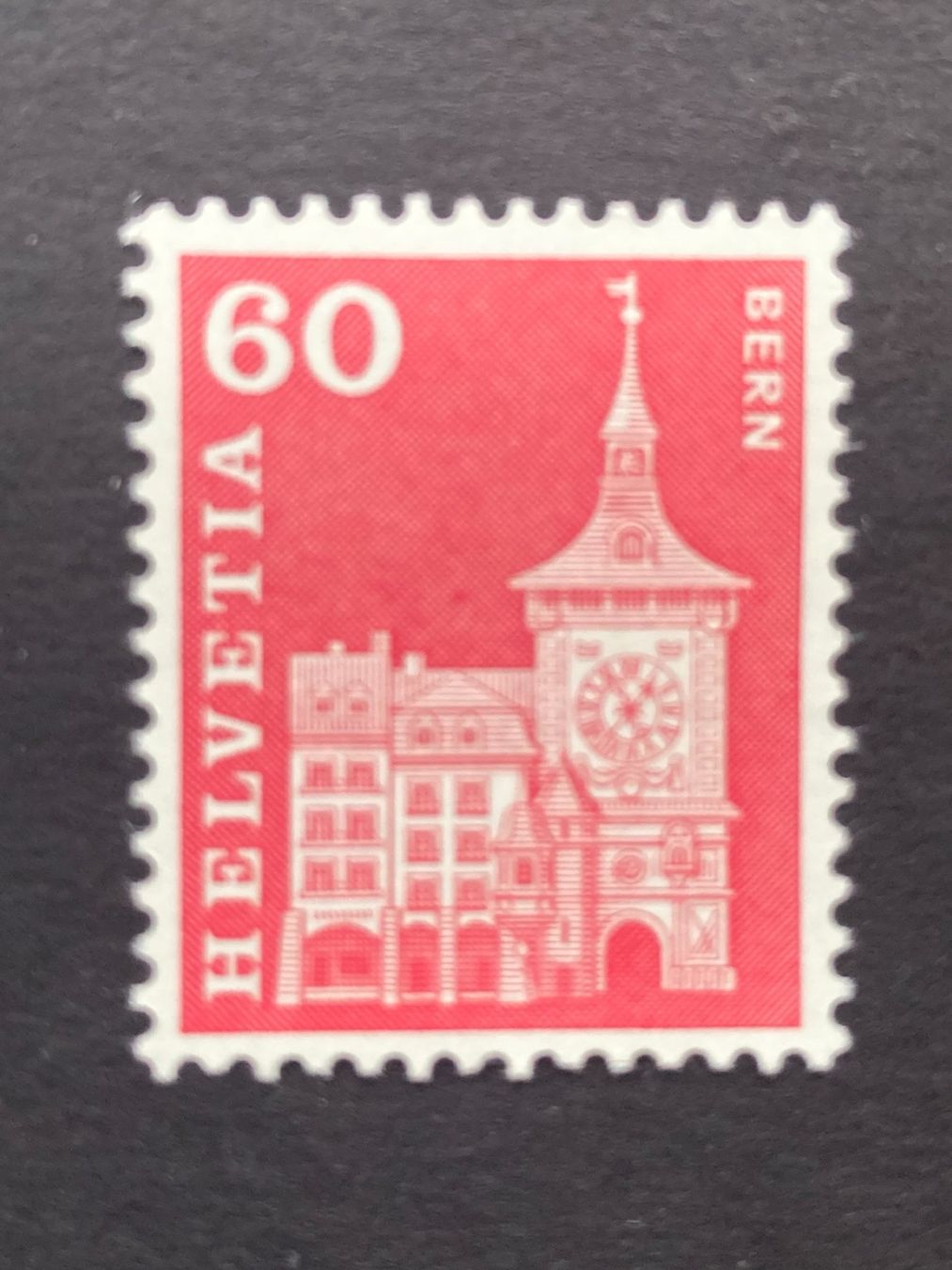 Tutti i francobolli: Schweiz 1961 Rollenmarke 60 Rp. postfrisch M1375 – Nuovo (secondo la descrizione) da Winterthur venduto da schnueps
