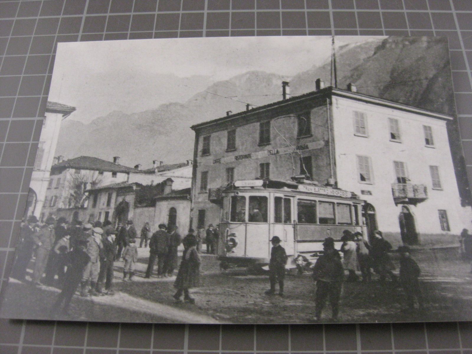 Cartoline postali: AK Riva San Vitale mit Tram  – Nuovo (secondo la descrizione) da Malters venduto da Marosko